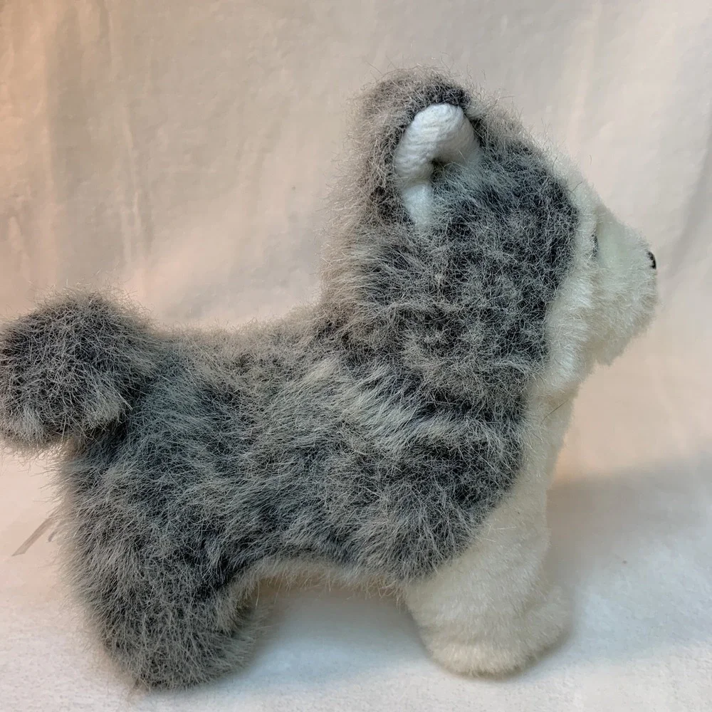AMERICAN GIRL Doll Snow‎ Dog Pepper SIBERIAN HUSKY Puppy PLUSH STUFFED Animal 7